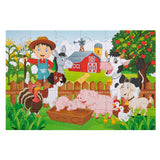 Ferme de puzzle de groupe d'artisanat créatif, 30 pièces.