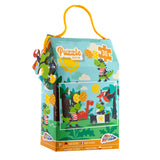 Puzzle de groupe artisanal créatif dinosaure, 30 pièces