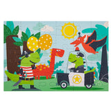 Puzzle de groupe artisanal créatif dinosaure, 30 pièces