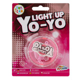 Groupe d'artisanat créatif yo-yo avec lumière - rose