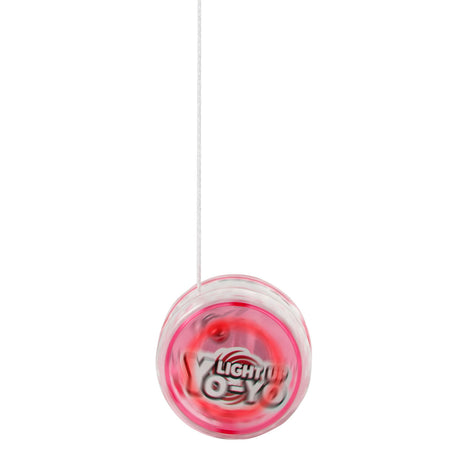 Groupe d'artisanat créatif yo-yo avec lumière - rose