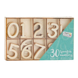 Creative Craft Group Houten Numbers, 30 ..