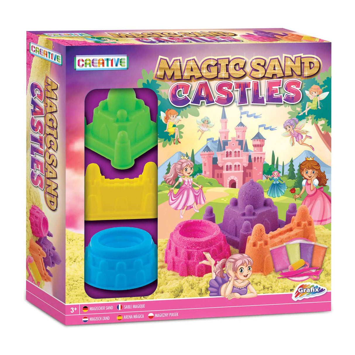 Grafix Magical Sand Castle Set Princess