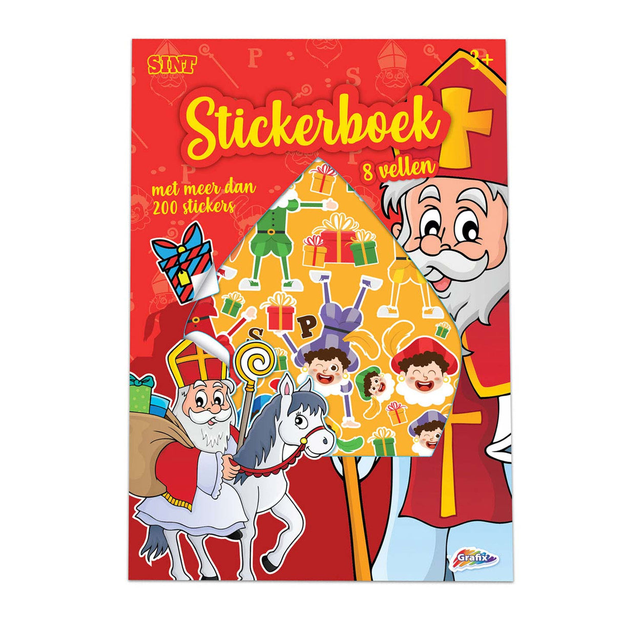 Kreativ Handwierksgrupp Stickerbook Sinterklaas