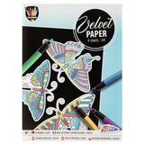 Ensemble d'artisanat de groupe d'artisanat créatif papier velours