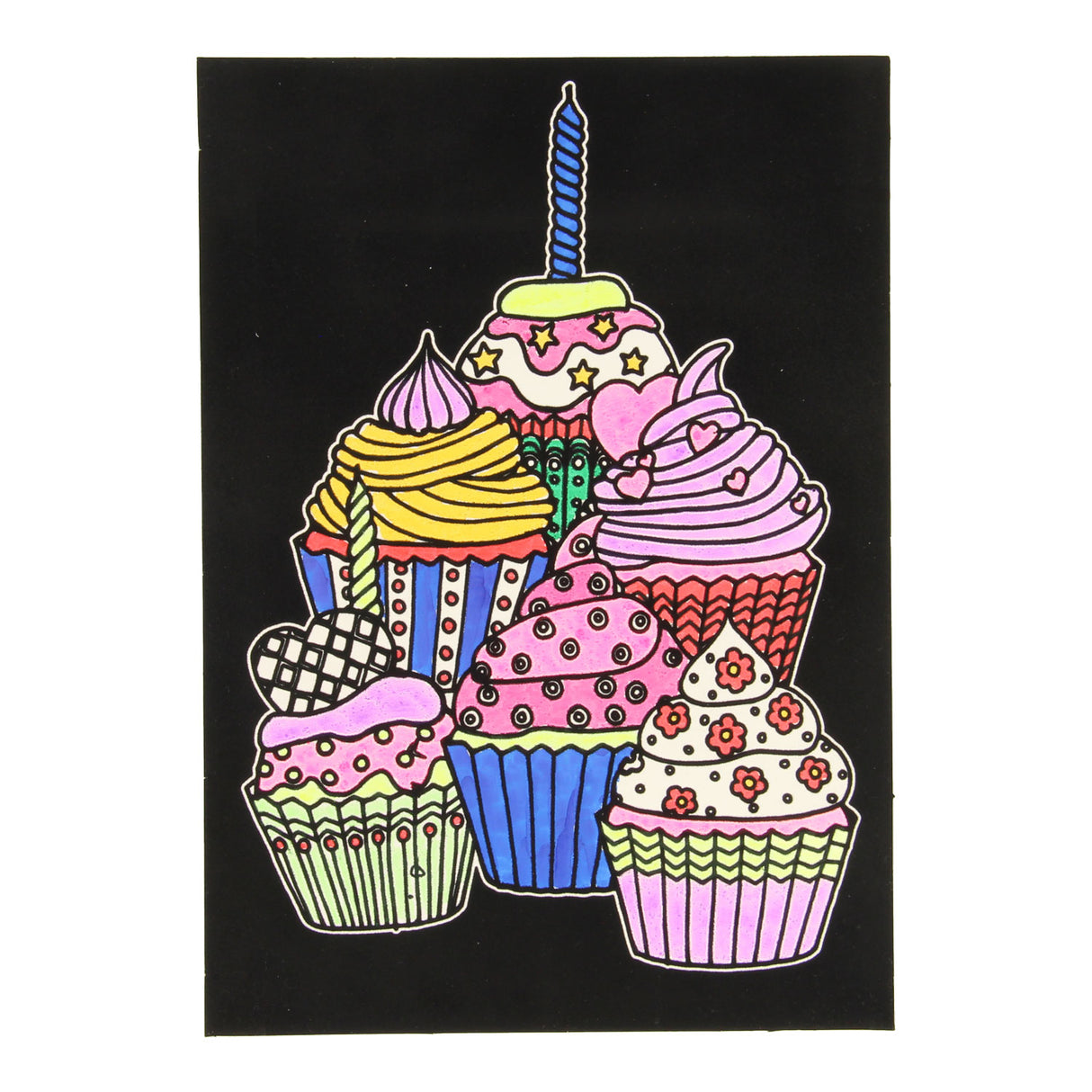 Ensemble d'artisanat de groupe d'artisanat créatif papier velours