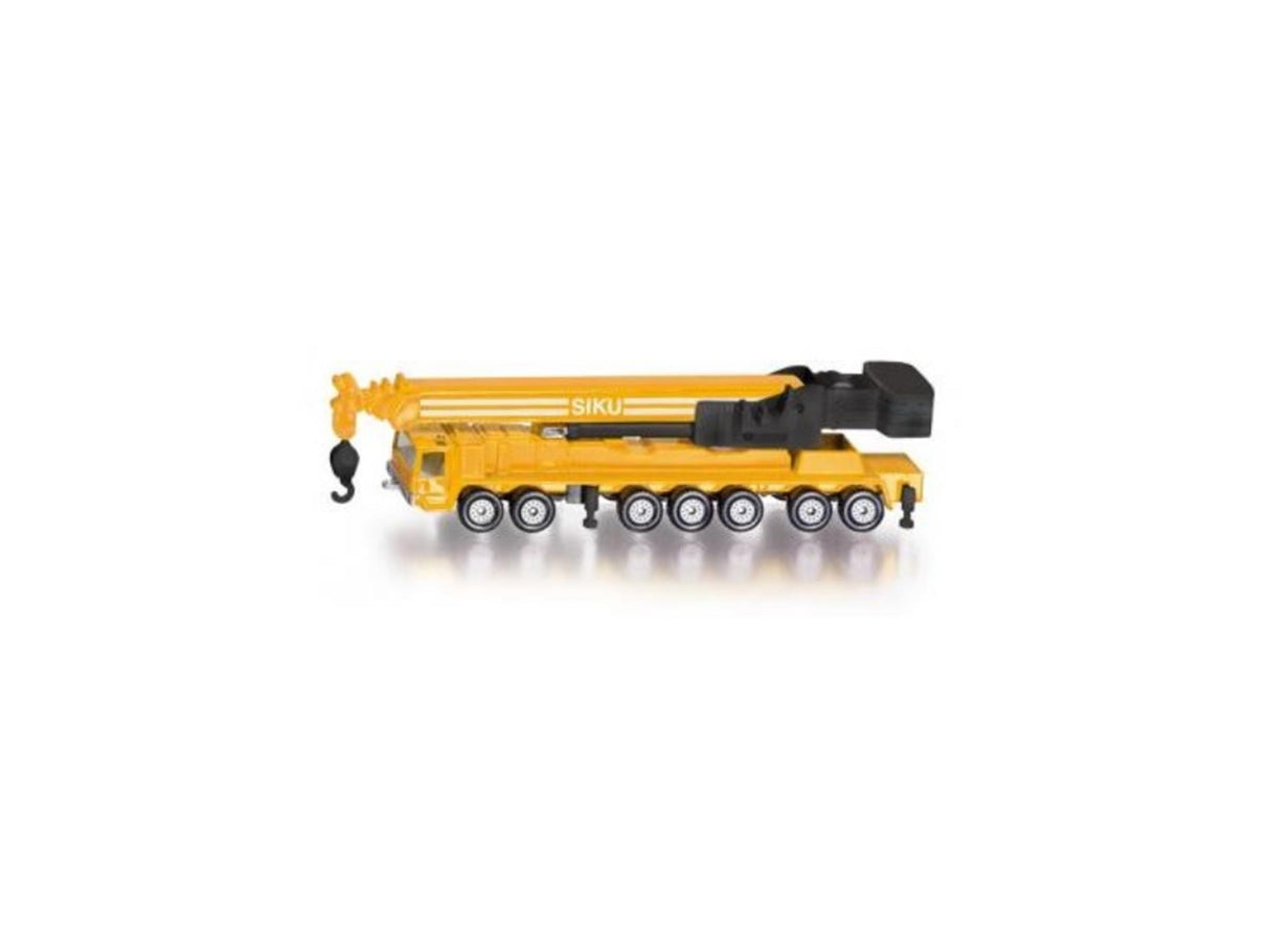 Siku 1623, méga lifter, métal plastique, jaune, bras de levage télescopique, supports extensibles