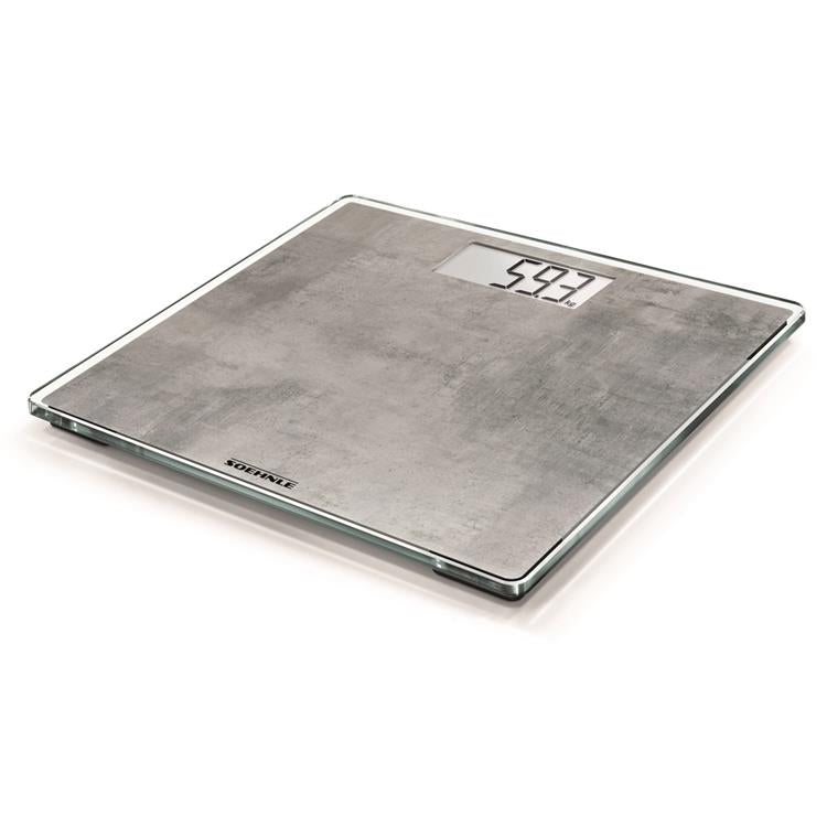 Pèse-personne Soehnle 63882 digital style sense compact 300, aspect béton
