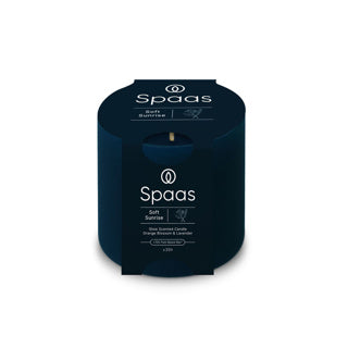 Bougie parfumée Spaas glow 35h - doux lever de soleil | 3 pièces