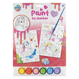 Peinture Moxy par numéro format a4
