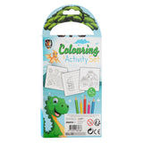 GRAFIX Eenhoorn Colors Activities block with colored pencils