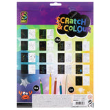 Grafix Craft Set Scratch and Colors A4