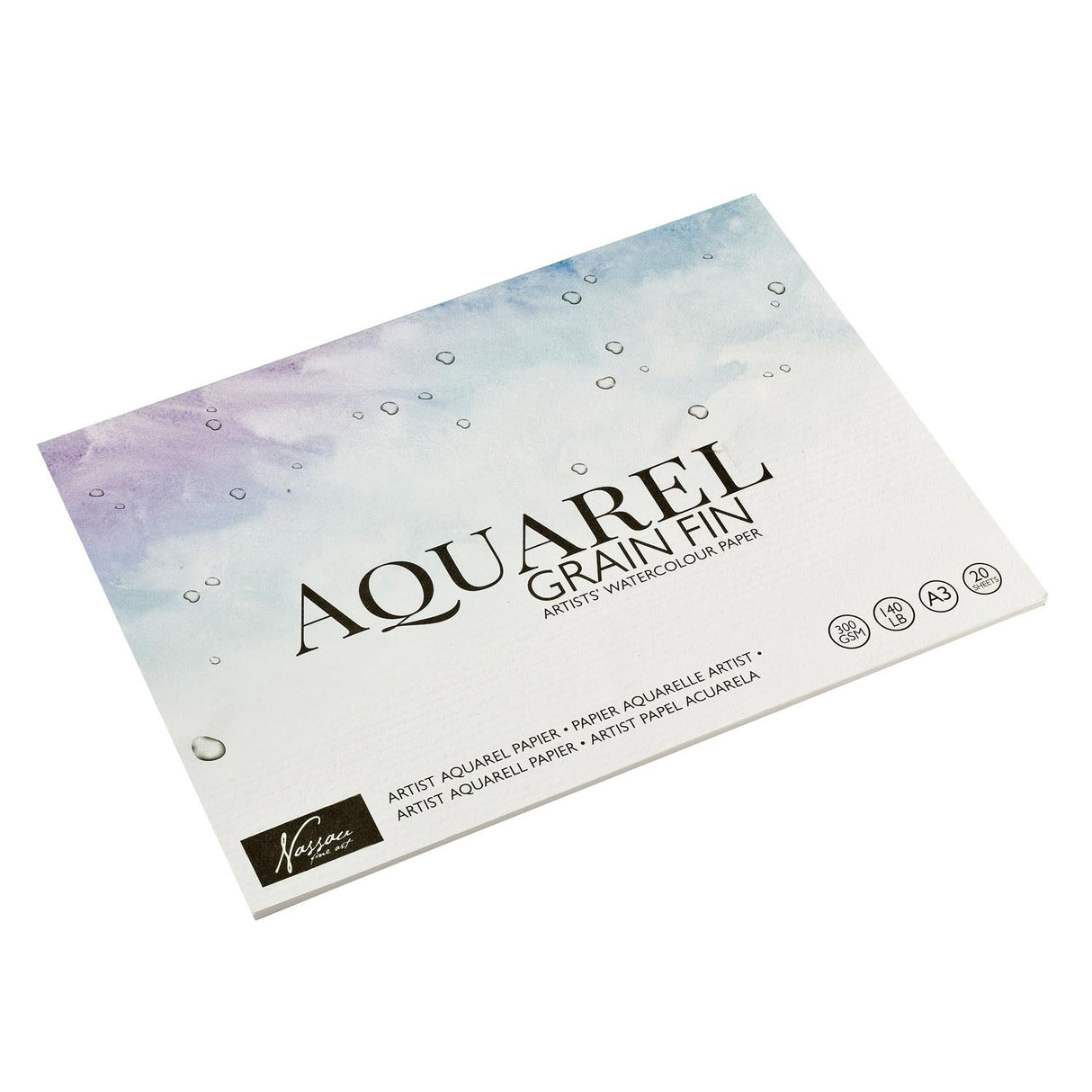 Nassau Fine Art Nassau A3 Aquarel Block, 20 feuilles