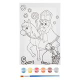 Peinture sur toile Grafix sint par numéro 30cm