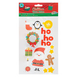 Autocollants de fenêtre de Noël pour groupe d'artisanat créatif