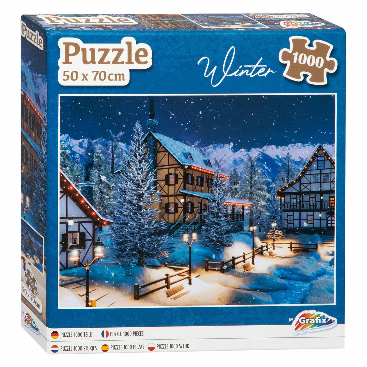 Creative Craft Group Winter Puzzle Village, 1000st.