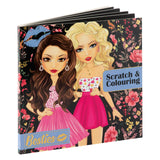 Besties - Scratch Coloring Book