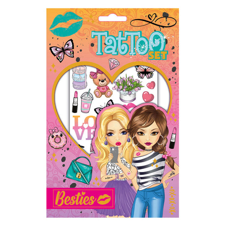 Ensemble de tatouage des besties