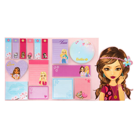 Ensemble de notes autocollantes Besties