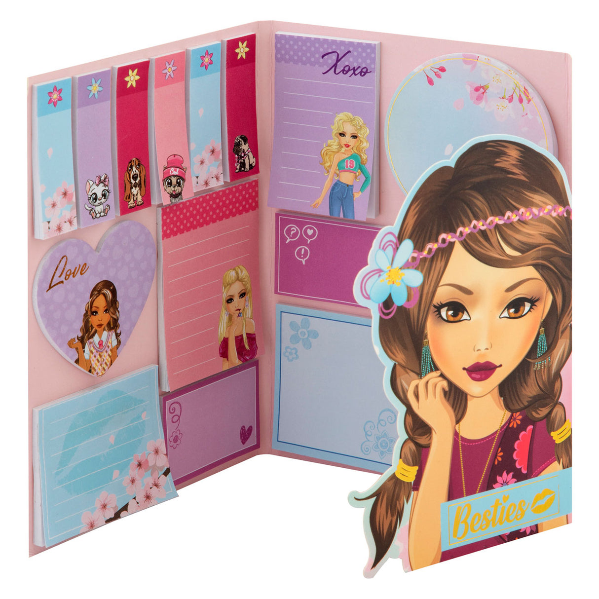 Besties sticky notes set