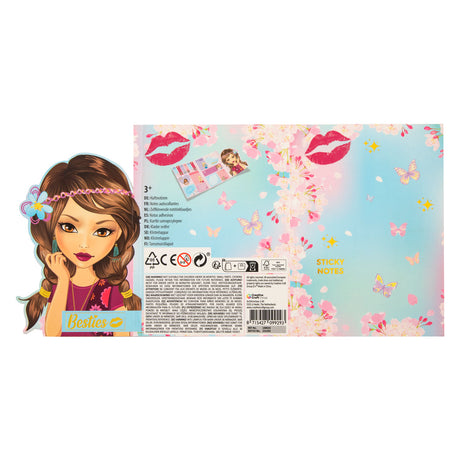 Ensemble de notes autocollantes Besties