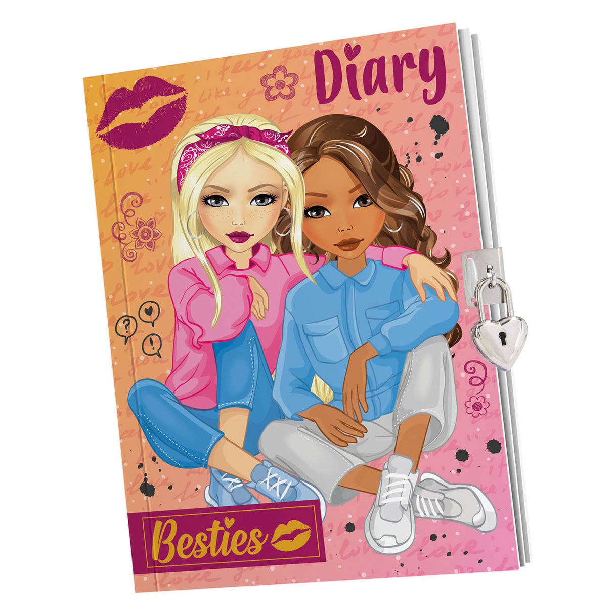Journal Besties a5 avec serrure