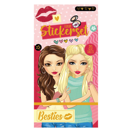 Livre d'autocollants de luxe des besties