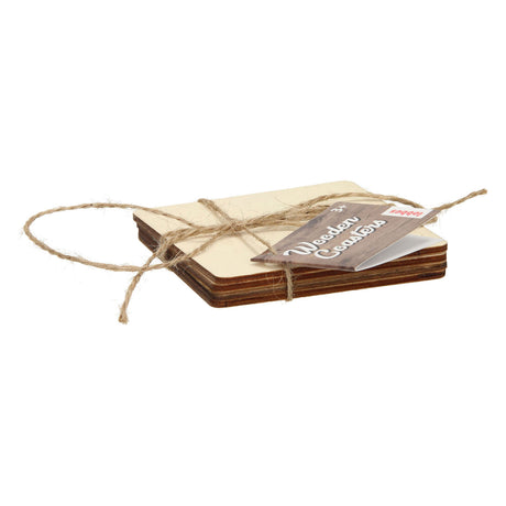 Sous-verres en bois Lobbes, 4 pcs.