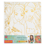 Peinture sur toile Besties par numéro, 30x30cm