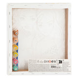 Peinture sur toile Besties par numéro, 30x30cm