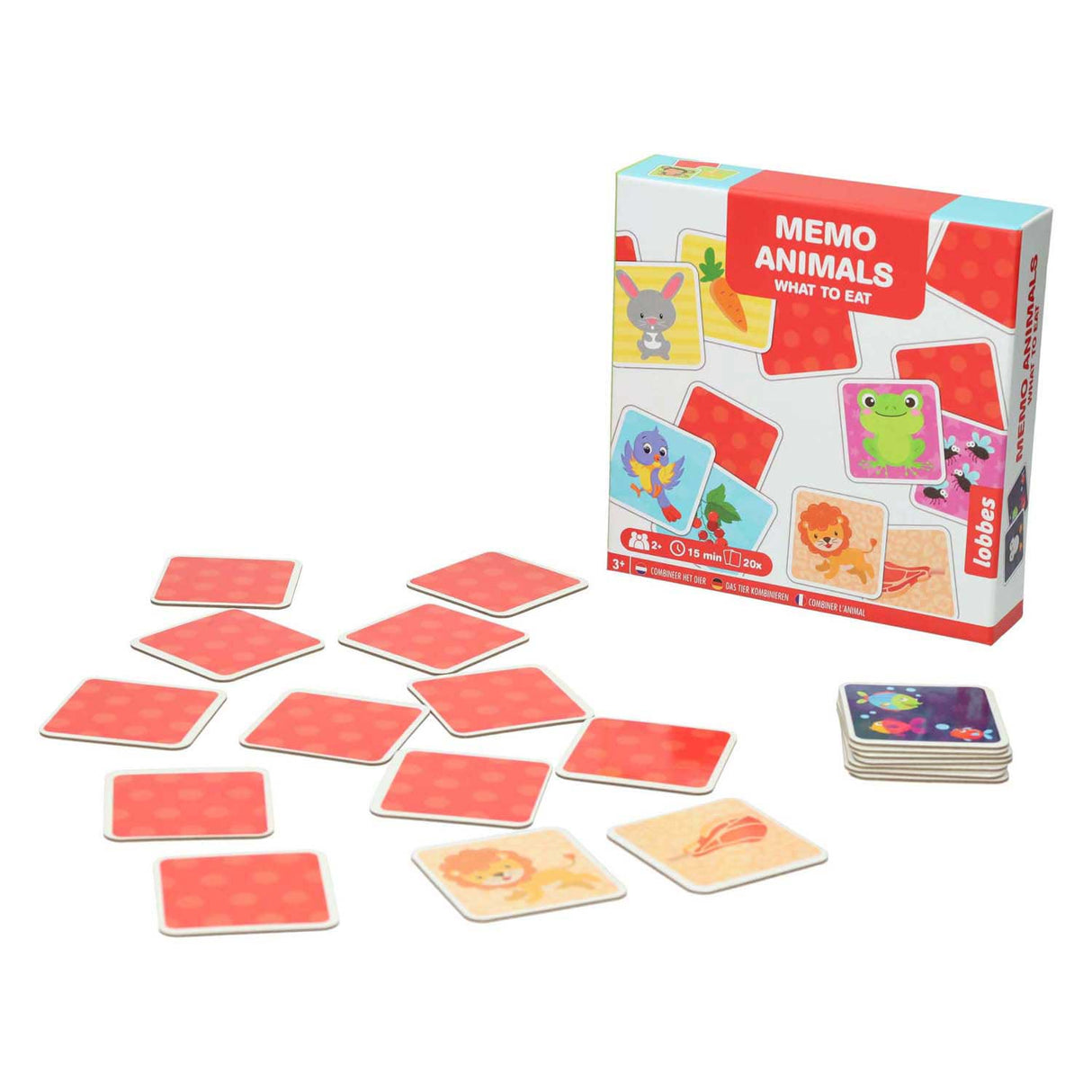 Jeu mémo Lobbes - nourriture pour animaux