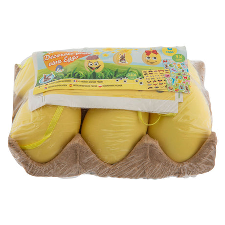 Décorez les œufs de Pâques Grafix avec des autocollants, 6 pcs.