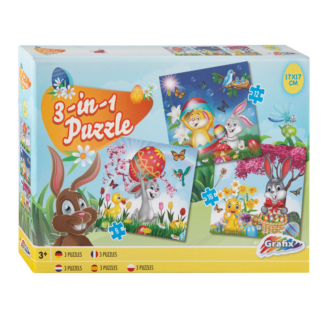 Puzzle Grafix Pâques 3en1