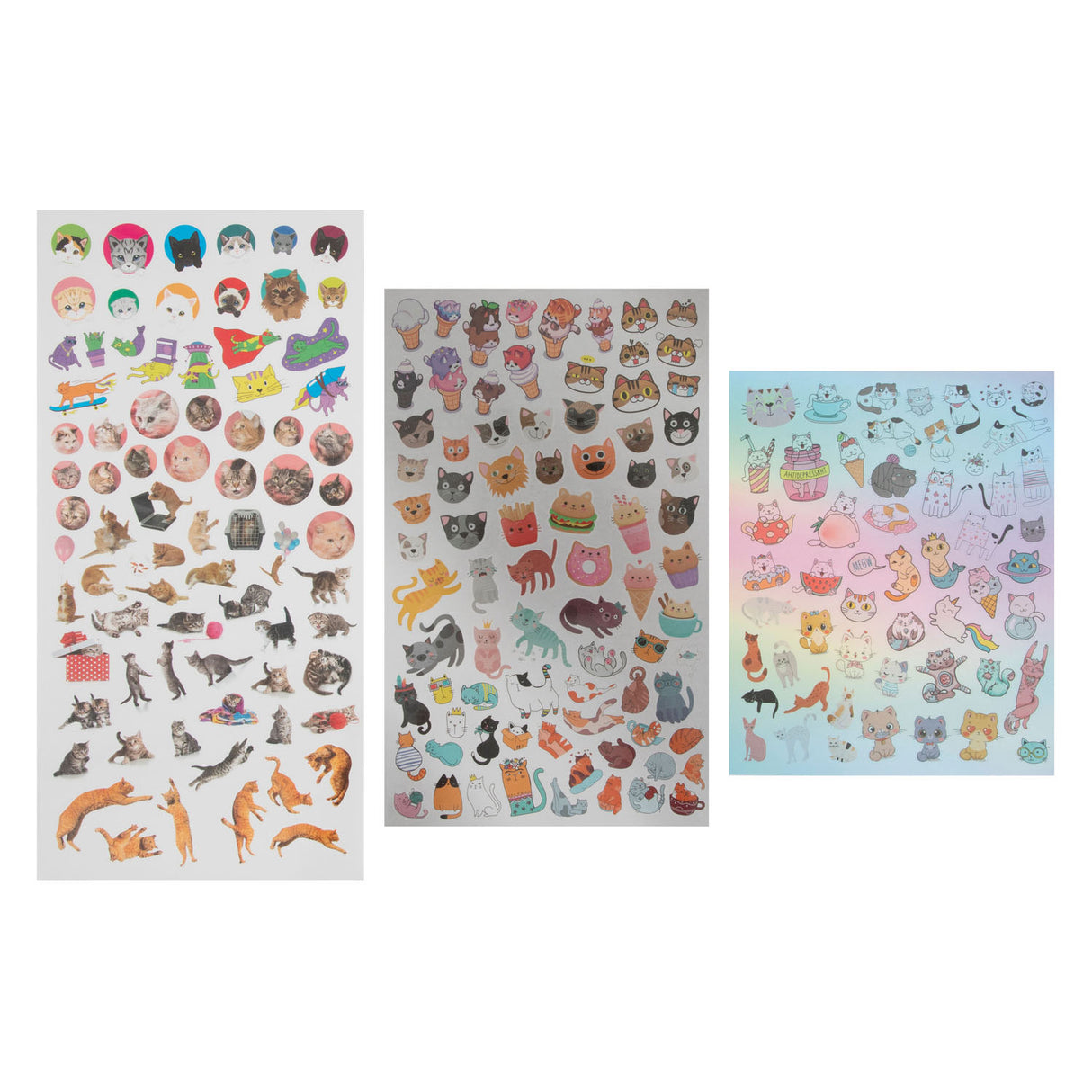 Creative Craft Group Stickerset Cats, 100th.