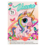 Couring Craft Group Color et autocollant livre de licorne sirène