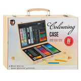 Creative Craft Group Case de color de madera FSC, 86DLG.