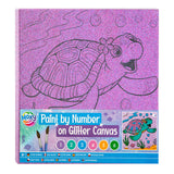 Creative Craft Group Målning av nummer Glitter Canvas, 9DLG.