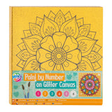 Creative Craft Group Målning av nummer Glitter Canvas, 9DLG.