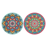 Toile de mandala de peinture de diamant de groupe d'artisanat créatif, 30 cm