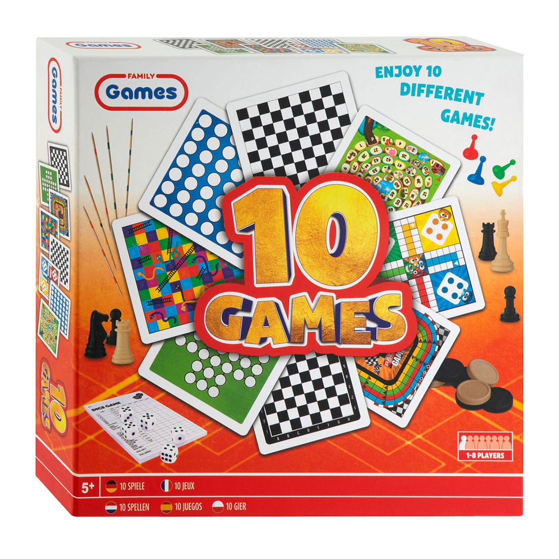 Creative Craft Group Classic Games Box Box 10IN1