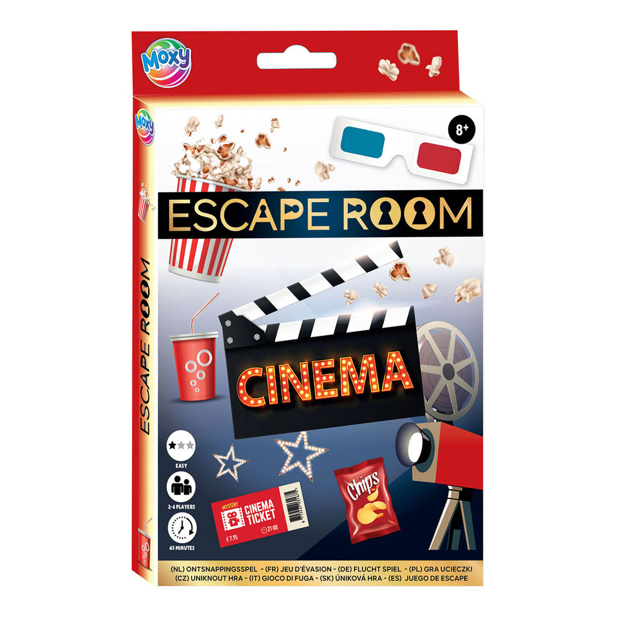 Kreatywna grupa rzemieślnicza Escaperoom Cinema Escape Gra