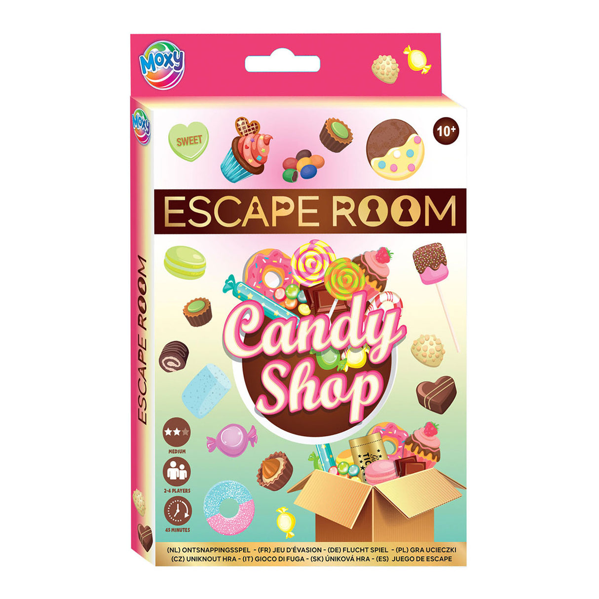 Kreative Handwerksgruppe Escaperoom Candy Shop Fluchtspiel