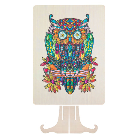 Creative Craft Group Wooden Jigsaw Puzzle Uil, 133st.