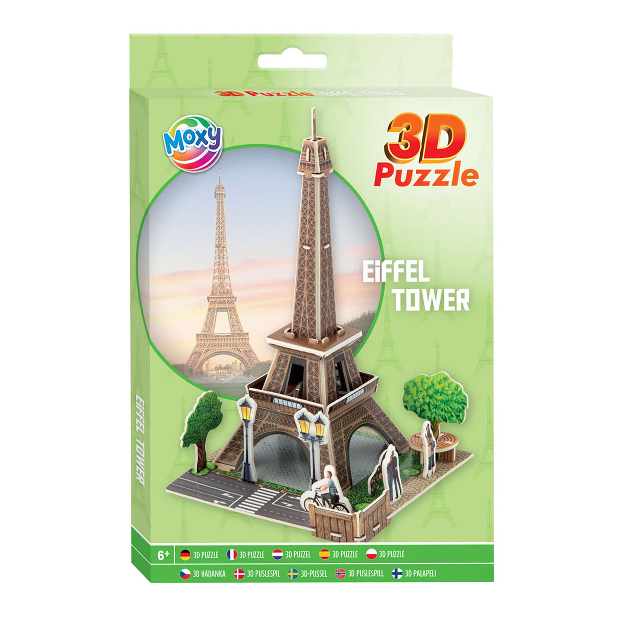 Kreatywna grupa rzemieślnicza 3D Puzzle Eiffel Tower