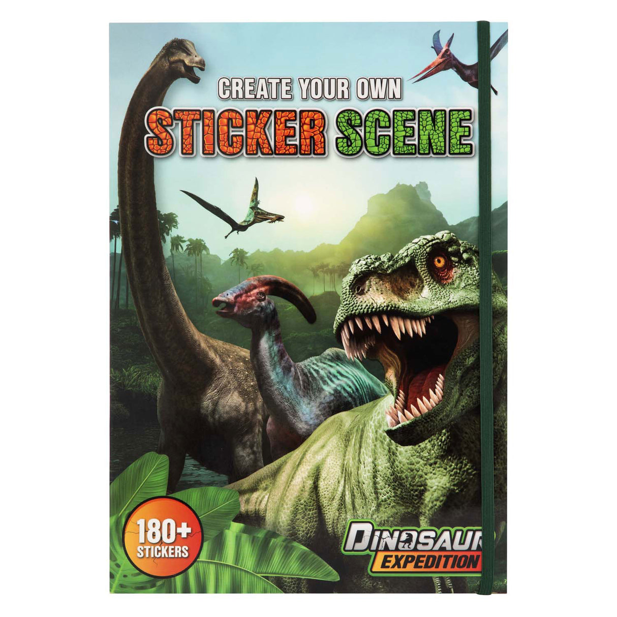 Kreativ håndværksgruppe Dino Stickerboek