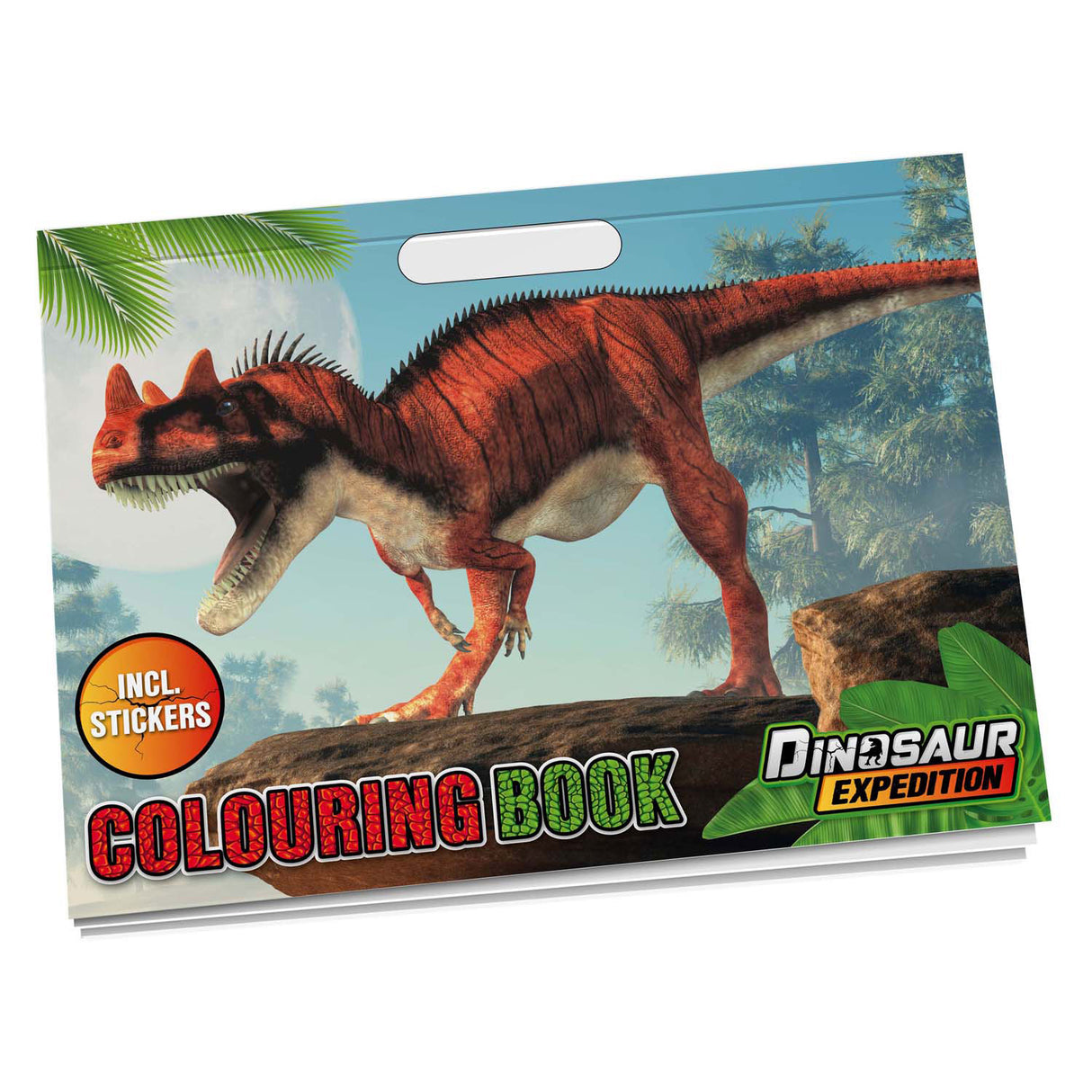Livre de coloriage dinosaure du groupe d'artisanat créatif