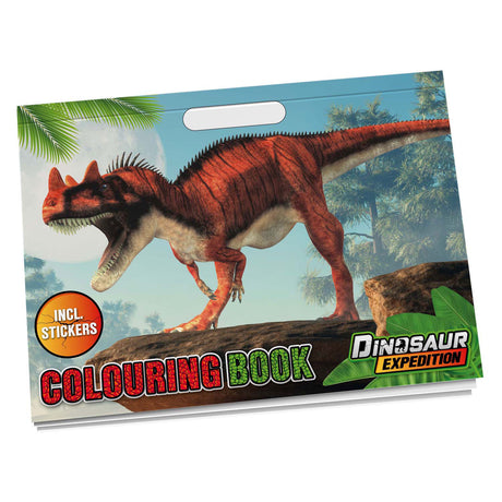 Livre de coloriage dinosaure du groupe d'artisanat créatif