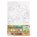 Groupe d'artisanat créatif peinture dinosaure par numéro ensemble de peinture