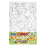 Groupe d'artisanat créatif peinture dinosaure par numéro ensemble de peinture