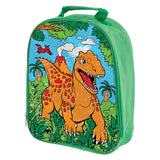 Groupe d'artisanat créatif Dino coloriez votre propre sac avec des marqueurs